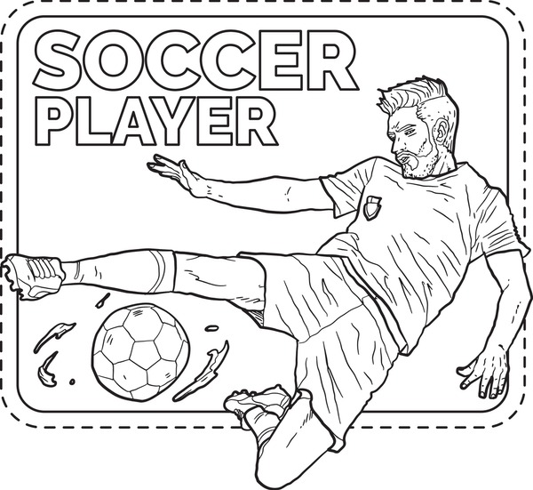 Thousand coloring book soccer royalty