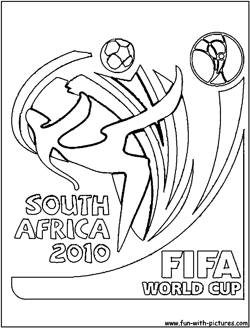 Soccer coloring pages