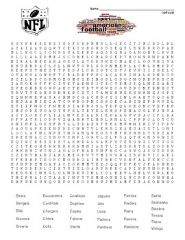 Difficult word search with key and coloring page