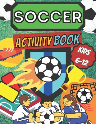 Soccer activity book kids