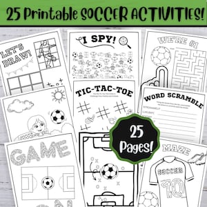 Soccer word search