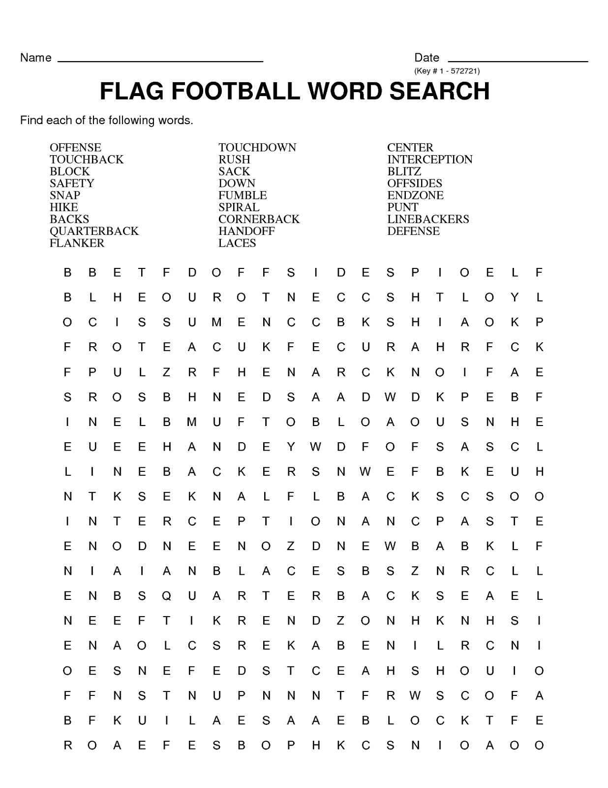 Printable soccer word search activity shelter