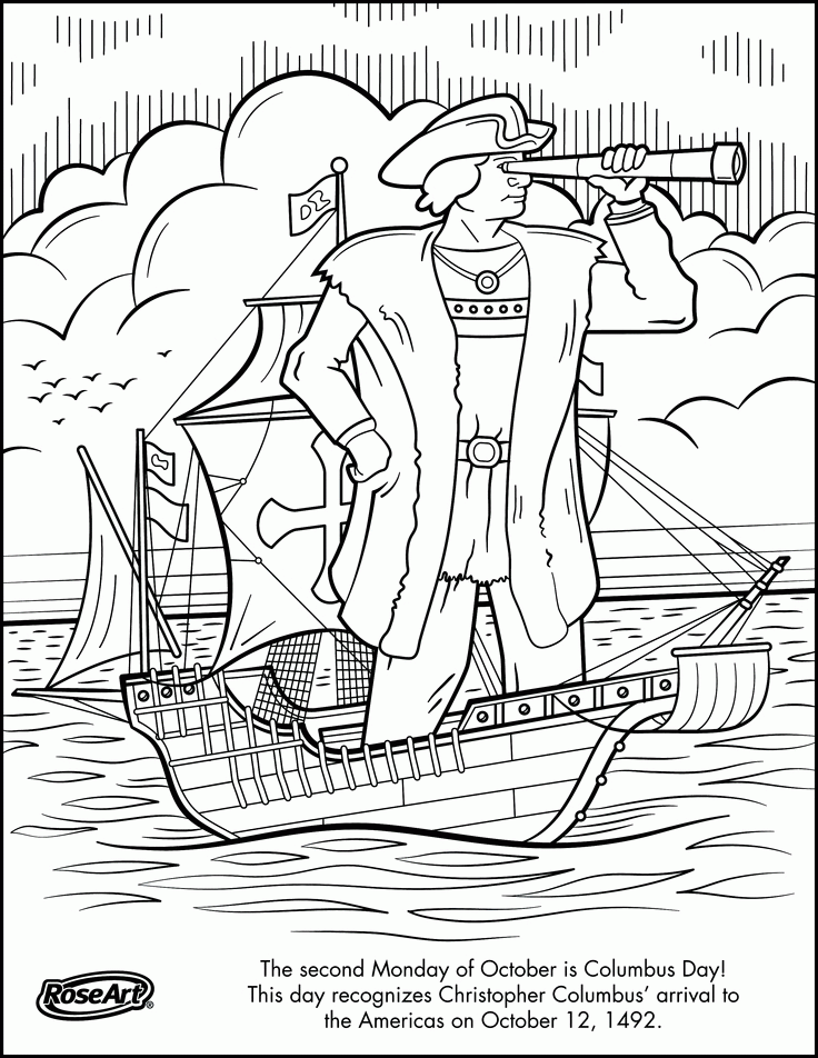 Nina pinta santa maria coloring pages printable for free download