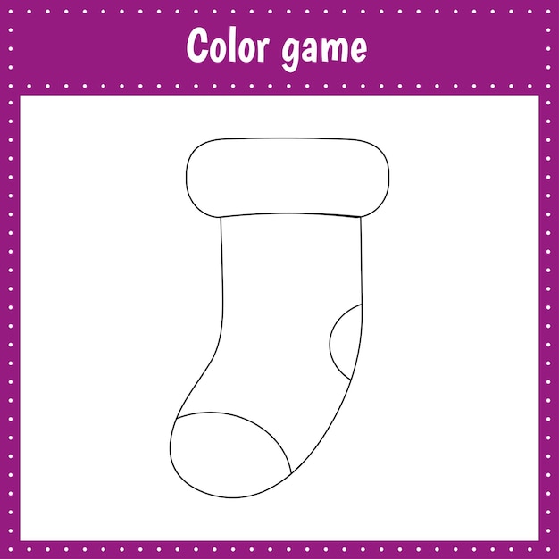 Premium vector coloring page of socks for kids education and activity luggage vector black and white illustration on white background