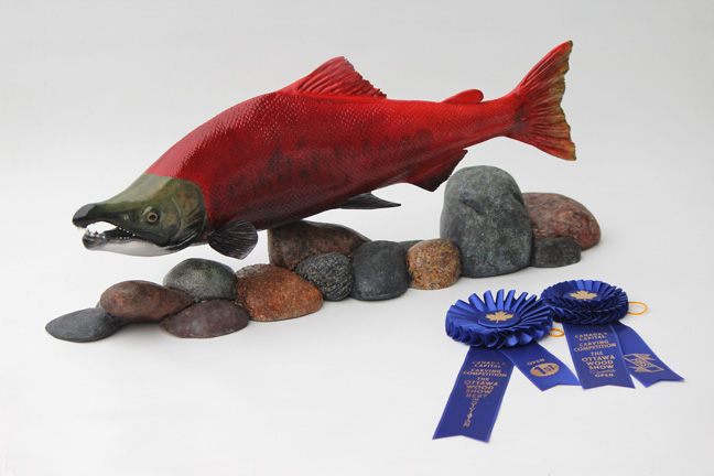 Freshwater fish carvings page