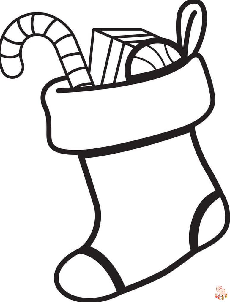 Printable socks coloring pages free for kids and adults