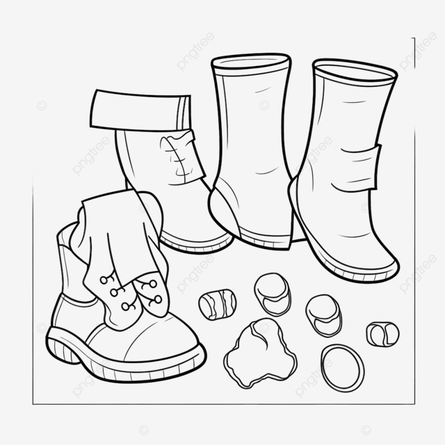 Education game for children coloring page cartoon wearable clothes socks printable worksheet worksheet kids sketch cartoon sketch png transparent image and clipart for free download