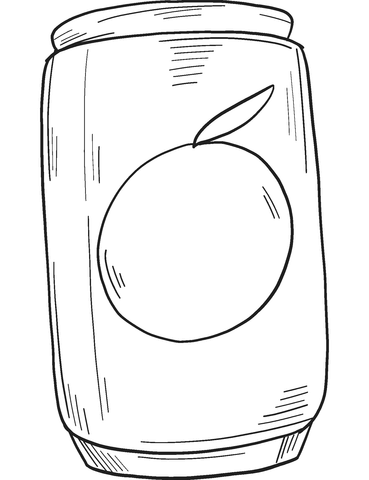 Soda can coloring page free printable coloring pages