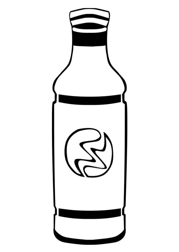 Coloring page soft drink