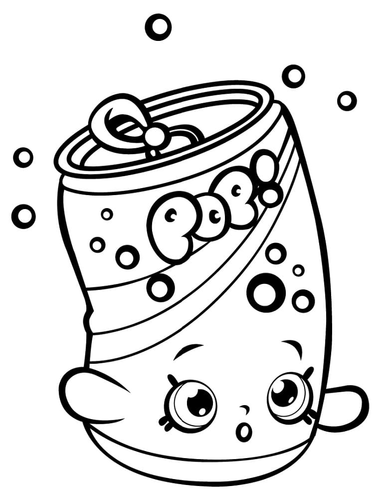 Breaky crunch shopkins coloring page