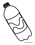 Soda pop coloring pages
