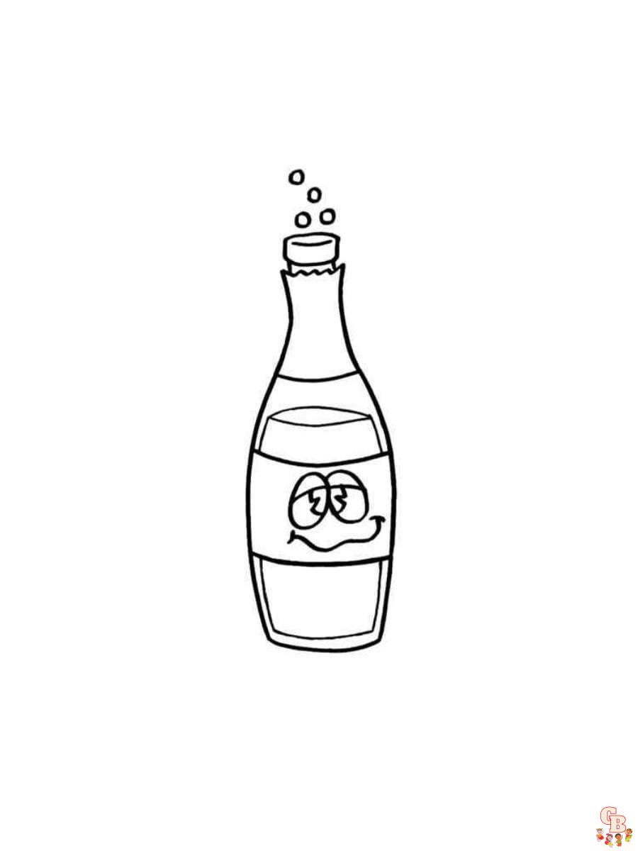 Printable soda coloring pages free for kids and adults