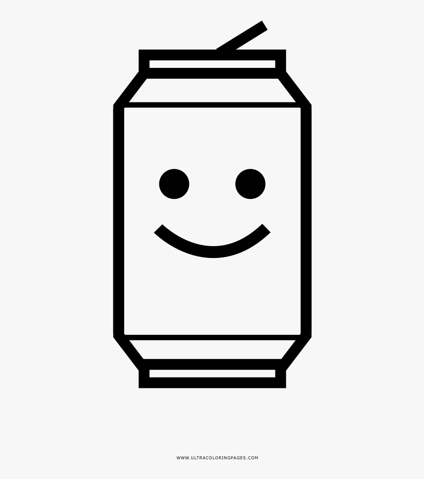 Soda can coloring page hd png download transparent png image
