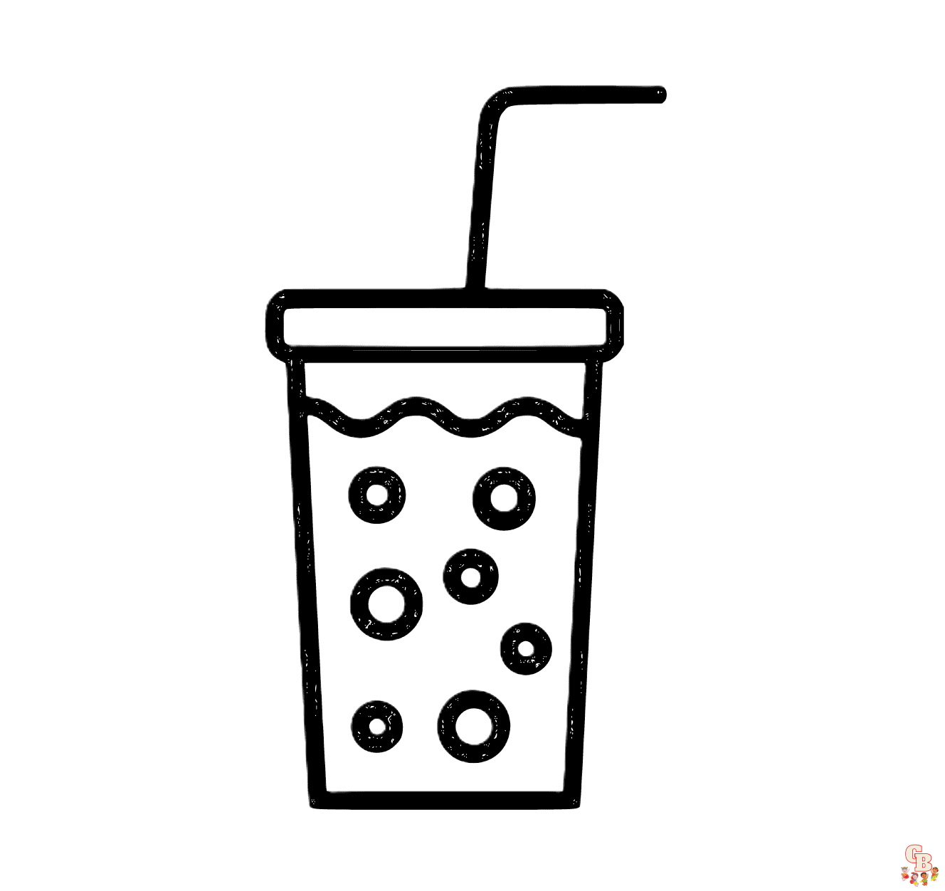 Printable soda coloring pages free for kids and adults