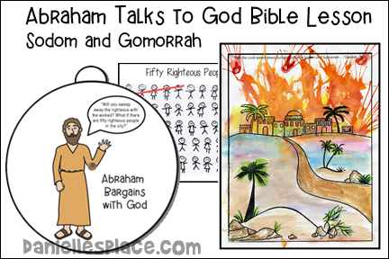 Sodom and gomorrah bible crafts