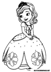 Princess coloring pages