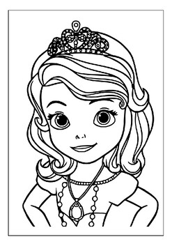 Printable sofia the first princess coloring pages collection magical adventures