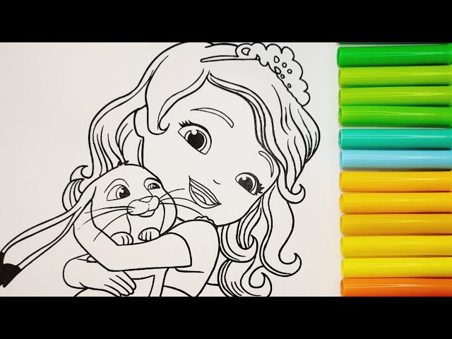 Princess sofia coloring pagecoloring coloringpagesforchildren princesssofia