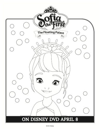 Disney sofia the first coloring sheet