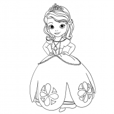 Top disney princess coloring pages for your little girl