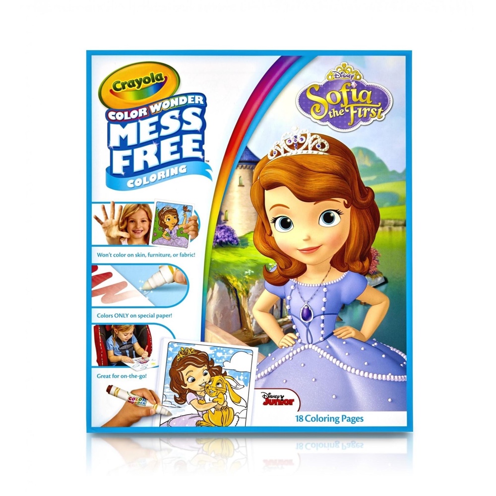 Buy color wonder sofia the first coloring pages pages online in dubai the uaetoys r us