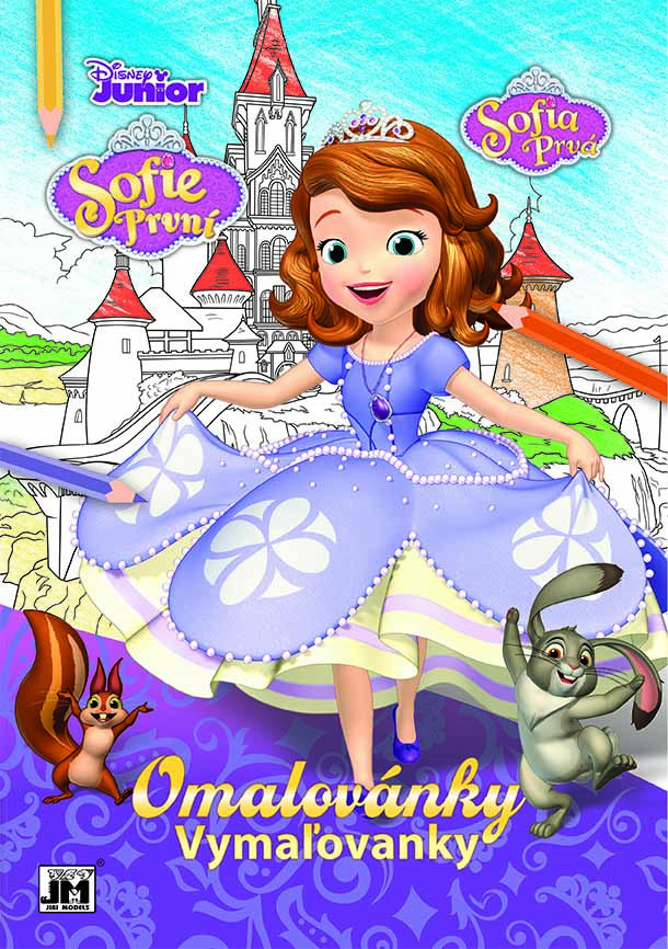 A sofia the first coloring page