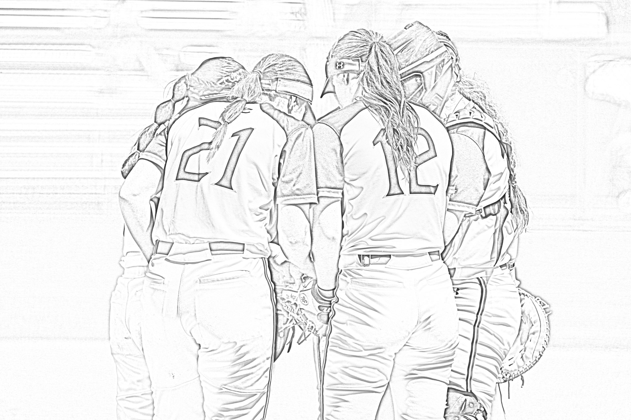 Saint marys softball on x hey gael fans dust off your crayons because we have a challenge for you share your coloring page by june st and tag gaelssoftball for a chance