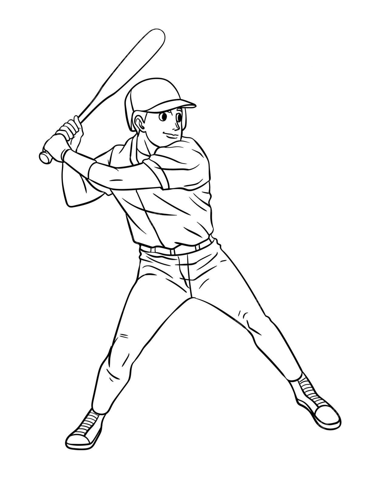 Baseball isolated coloring page for kids bat and ball illustration athlete vector bat and ball illustration athlete png and vector with transparent background for free download