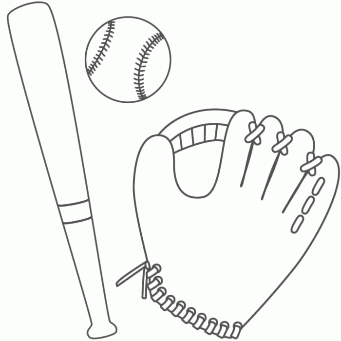 Free printable softball coloring pages for kids and adults