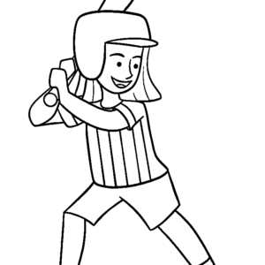 Softball coloring pages printable for free download