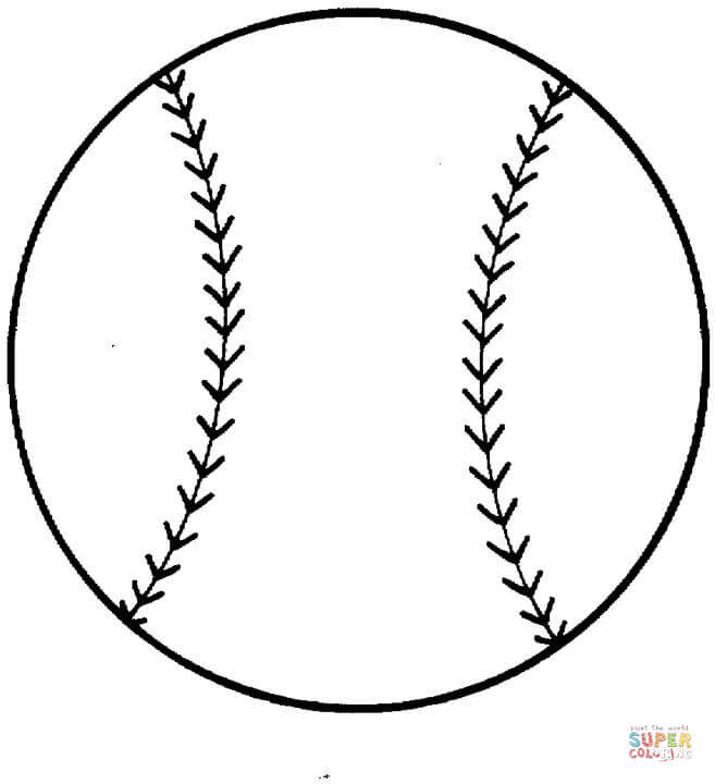 Ball coloring page free printable coloring pages