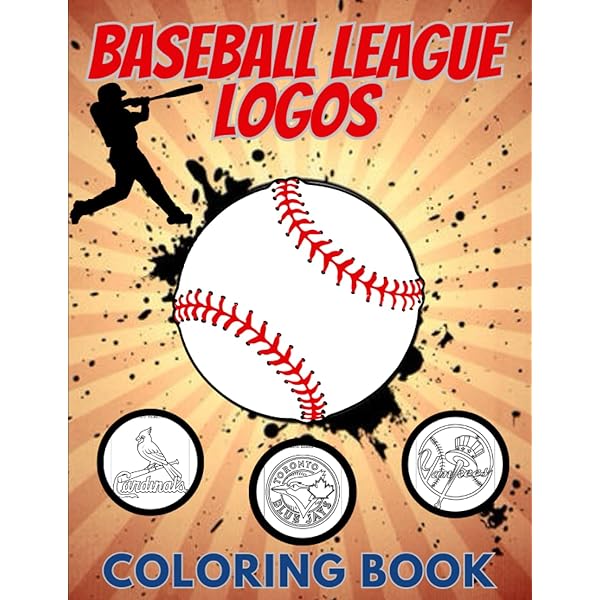Baseball stars coloring book all the best players of the season ready to color for kids and adults art creations sportz books