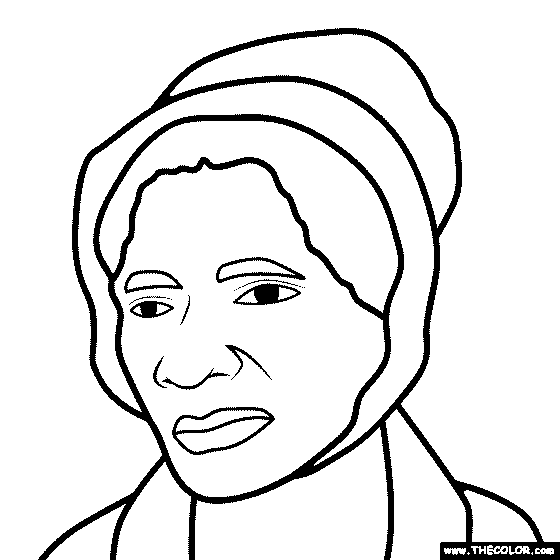 Sojourner truth coloring page