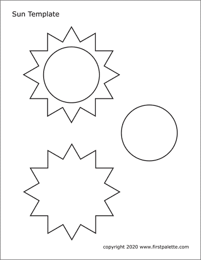 Sun free printable templates coloring pages sun template star coloring pages sun crafts