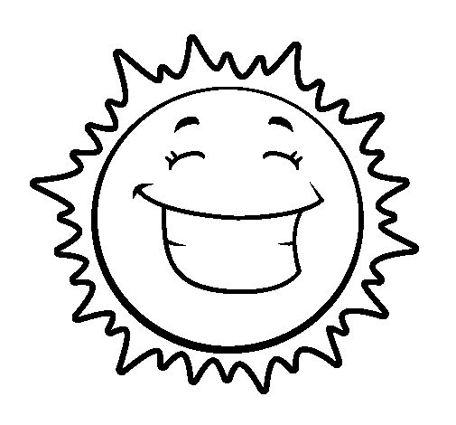 Happy coloring pages sol para colorear dibujo de sol sol para dibujar