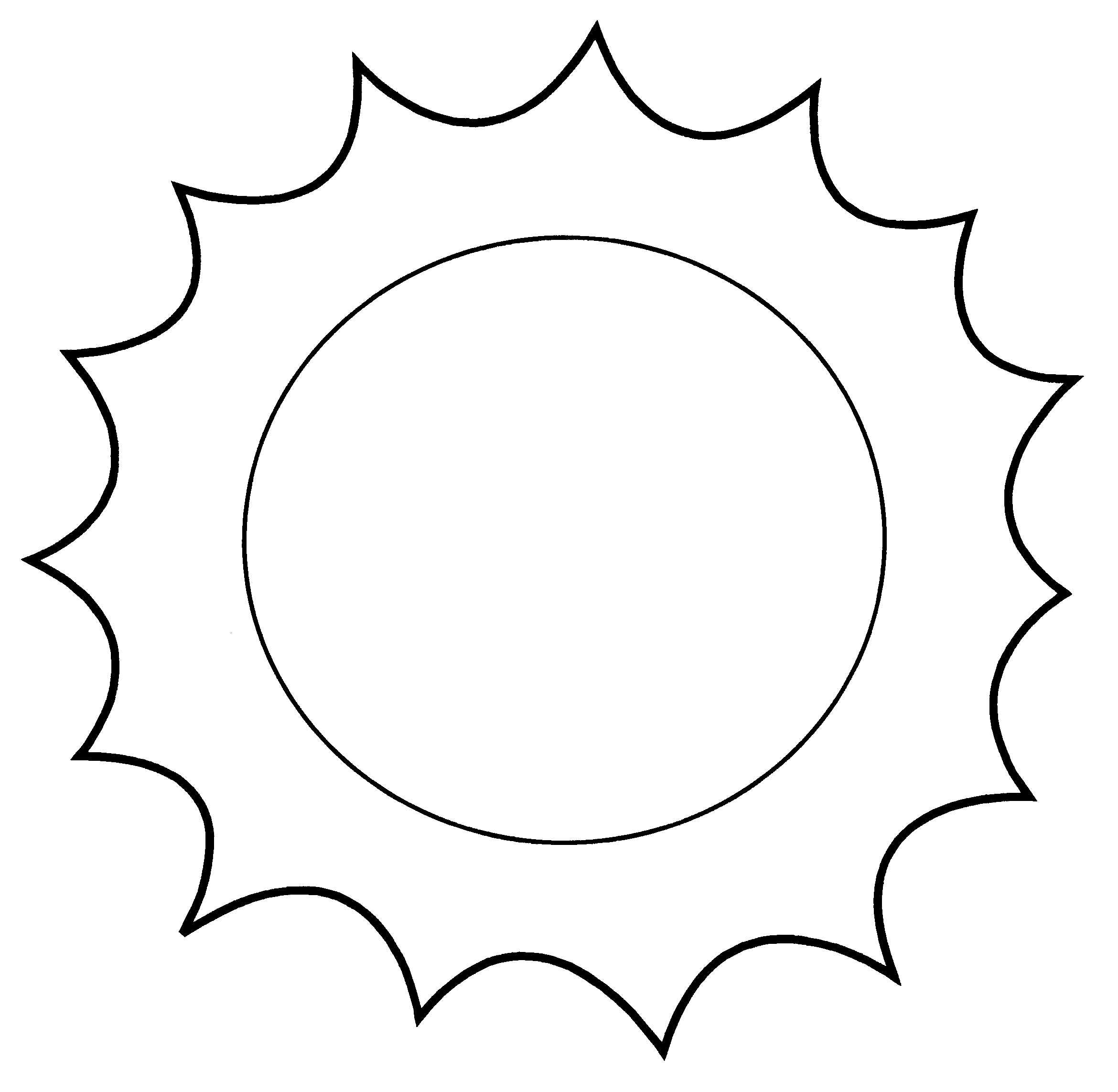 Coloring page sun nature â printable coloring pages