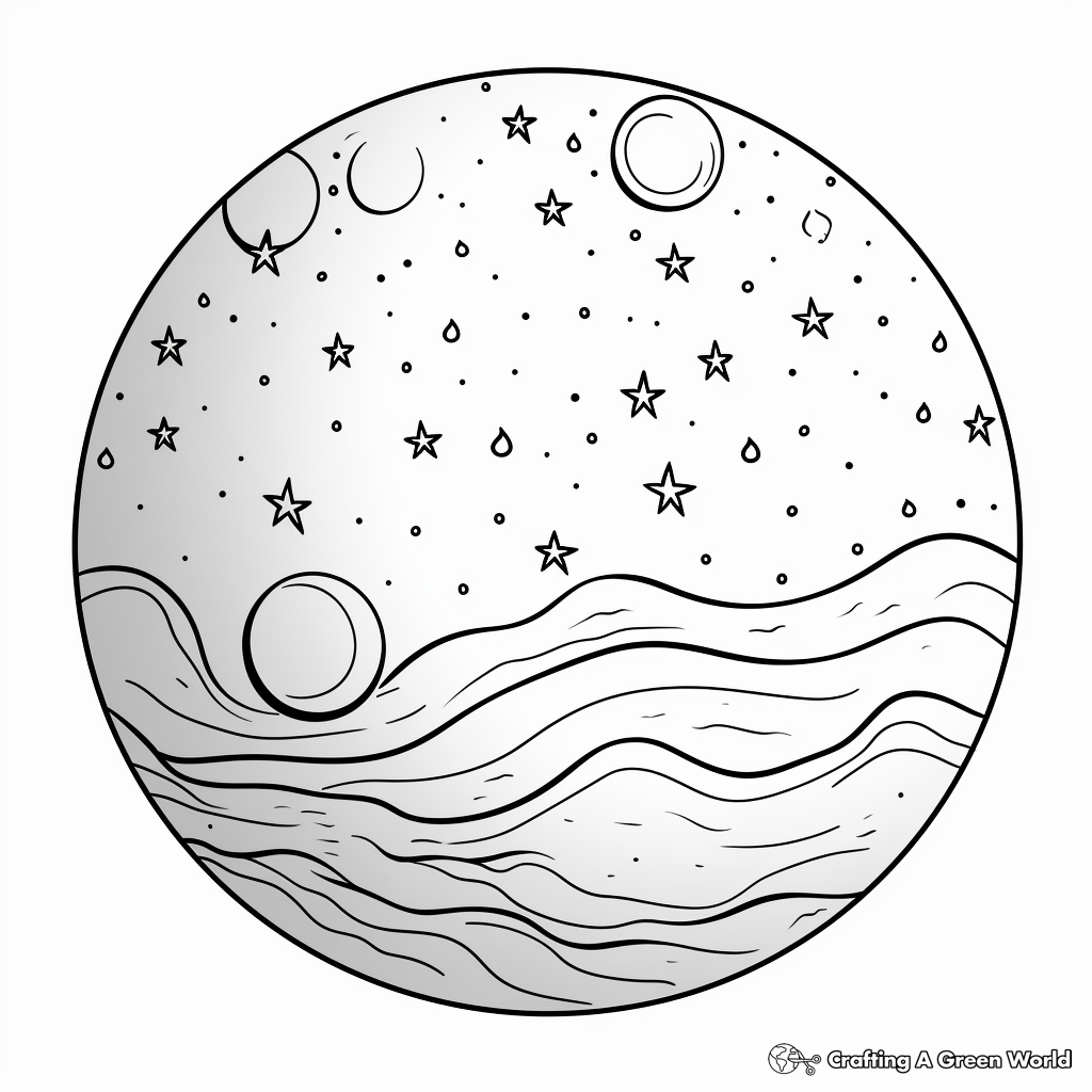 Sphere coloring pages