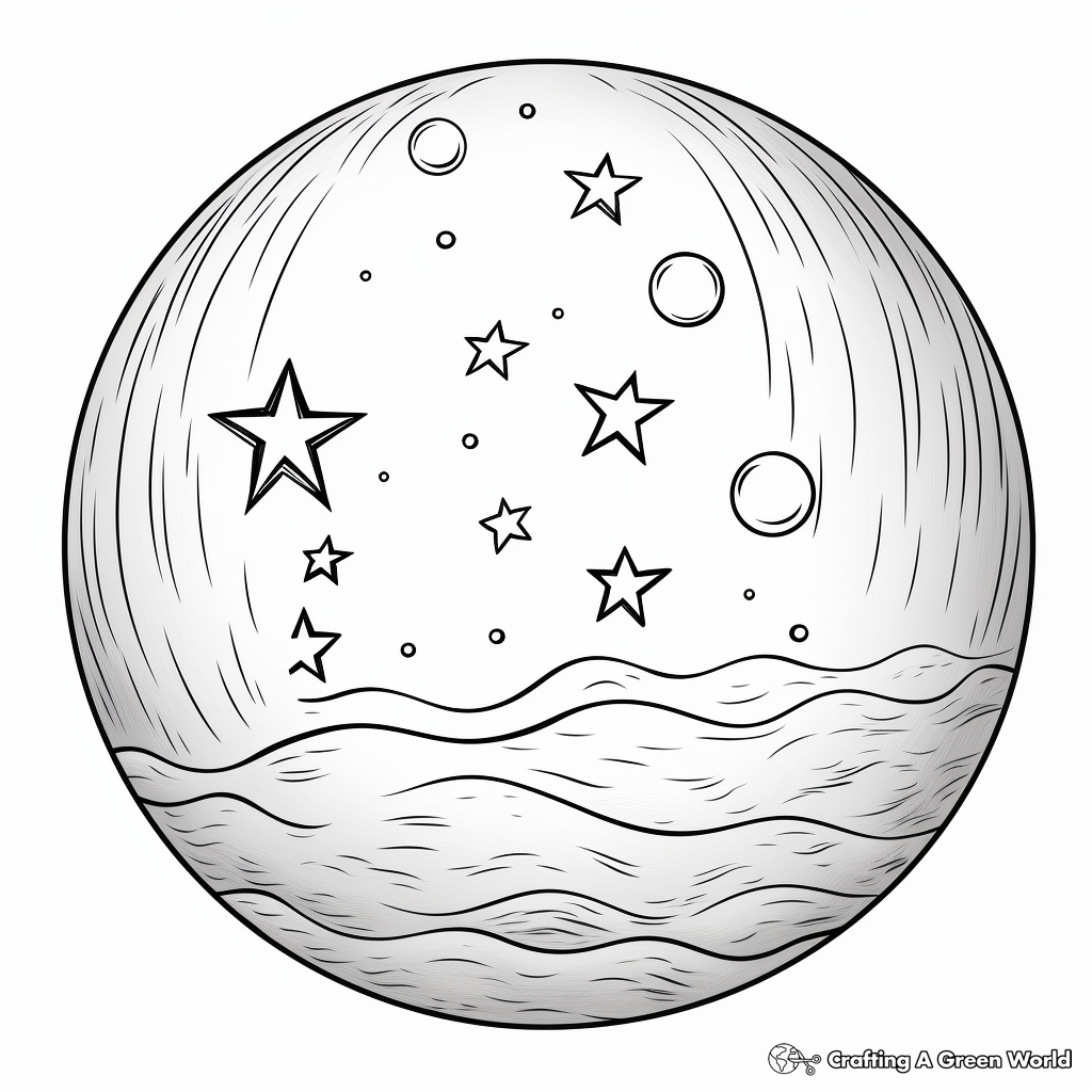 Sphere coloring pages