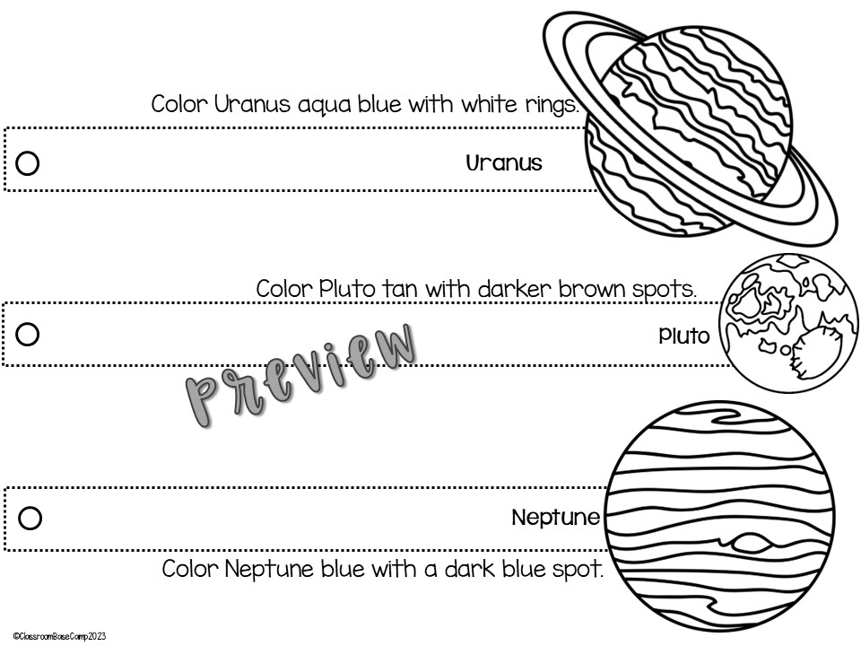 Solar system craft and powerpoint made by teachers