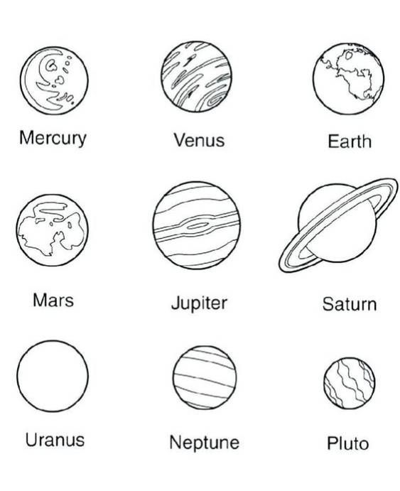 Explore the solar system with free printable coloring pages