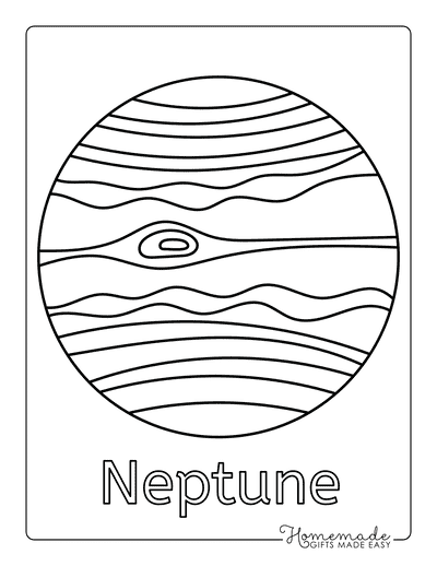 Solar system planet coloring pages for kids free printables