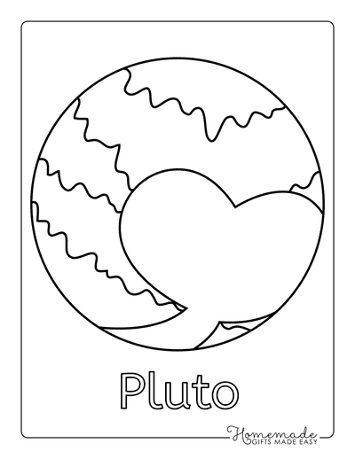 Solar system planet coloring pages for kids free printables