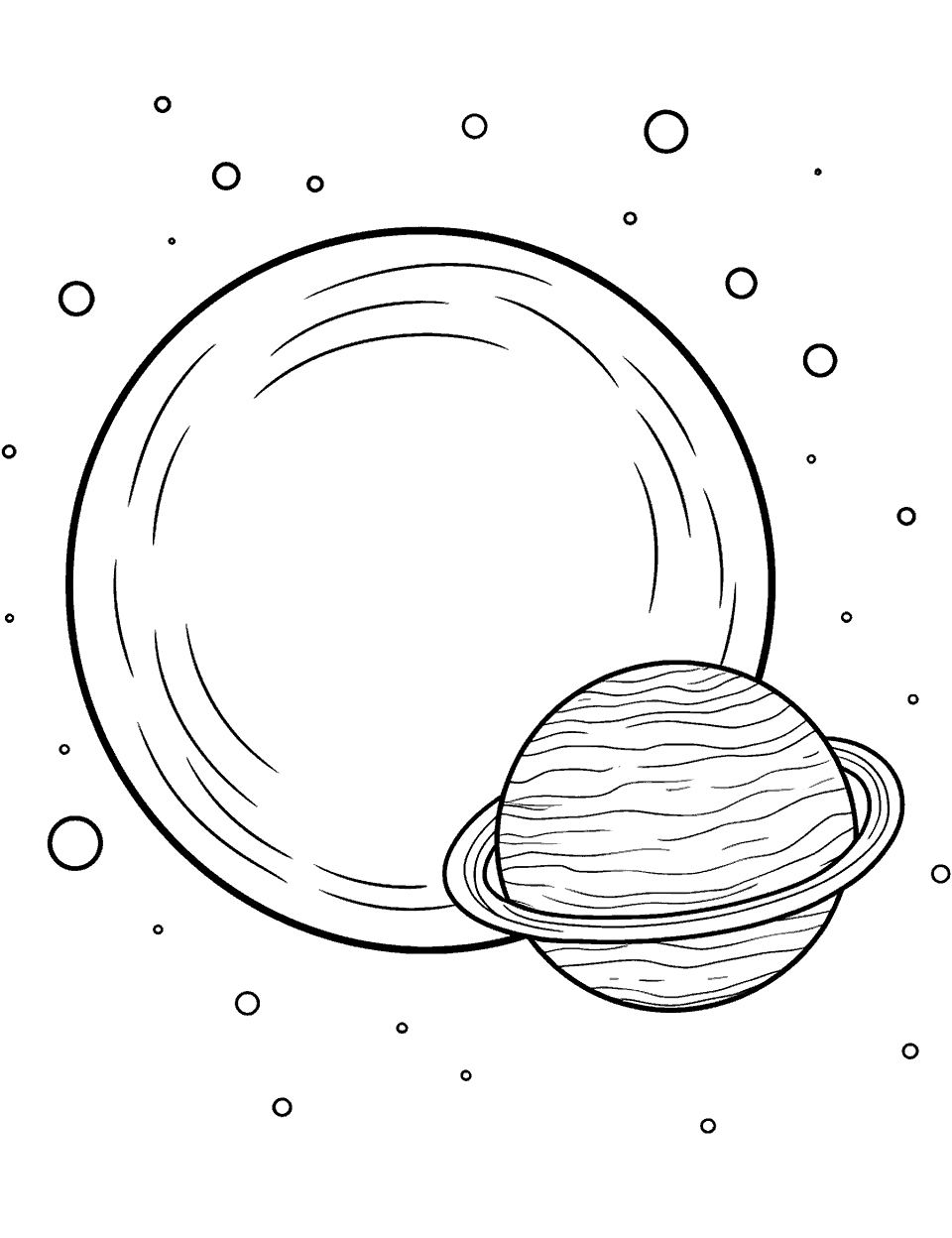 Solar system planet coloring pages free printables