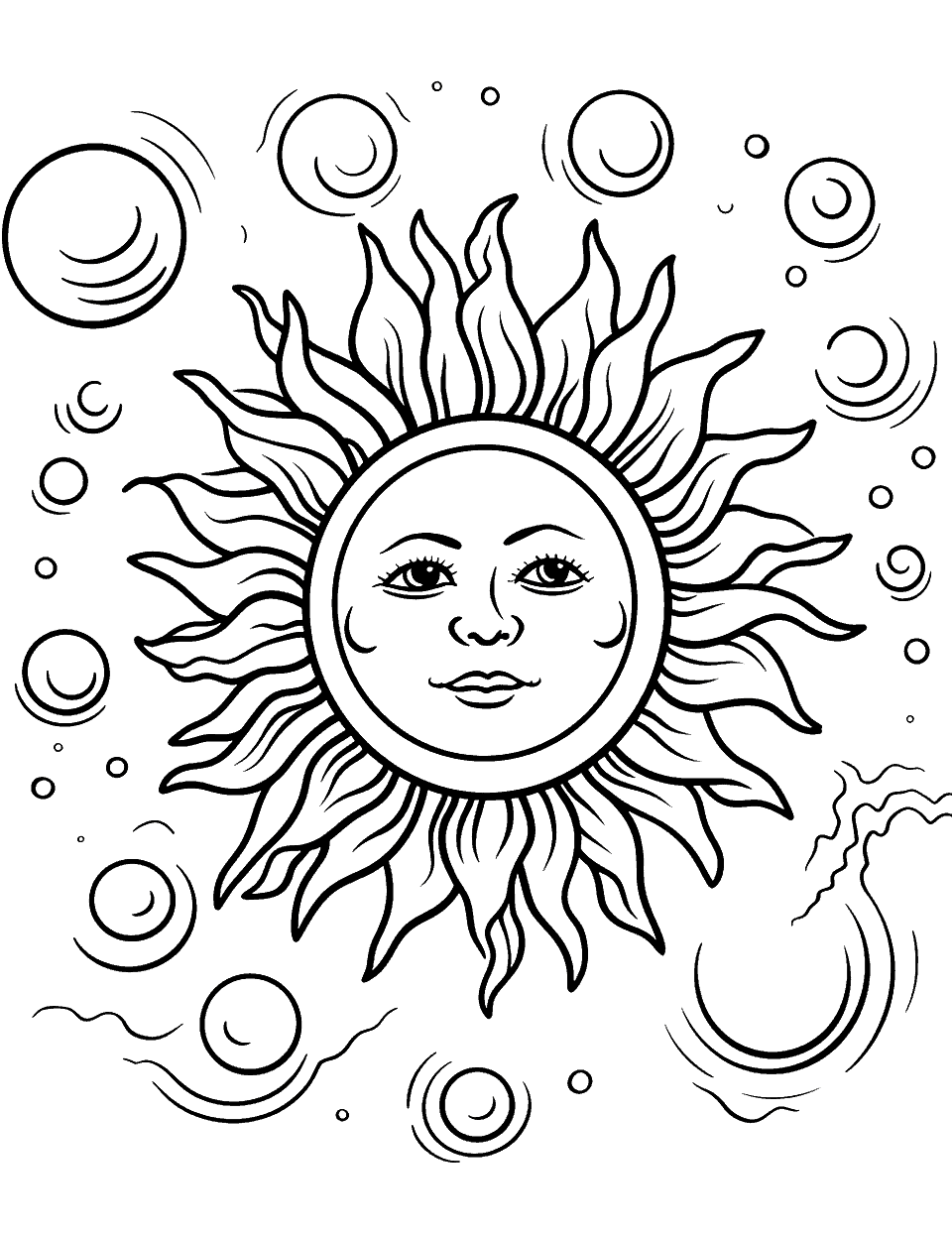 Solar system planet coloring pages free printables