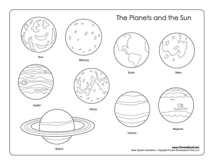 Space coloring pages free printable