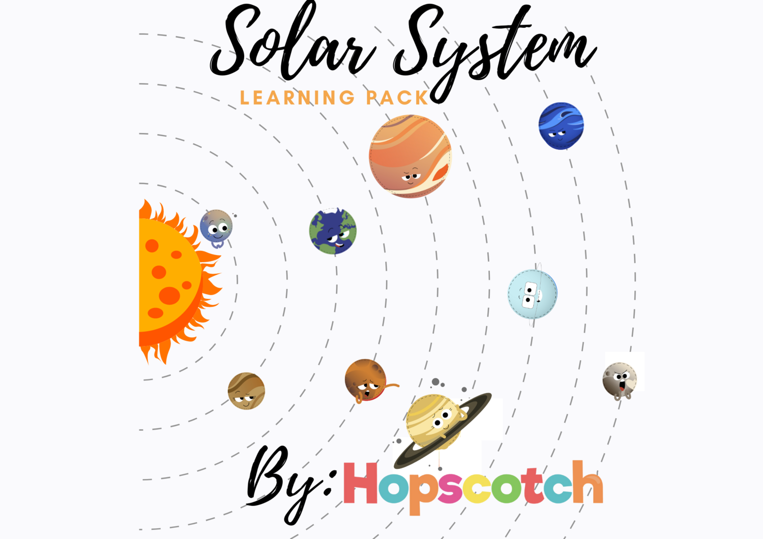 Solar system learning packet â hopscotch