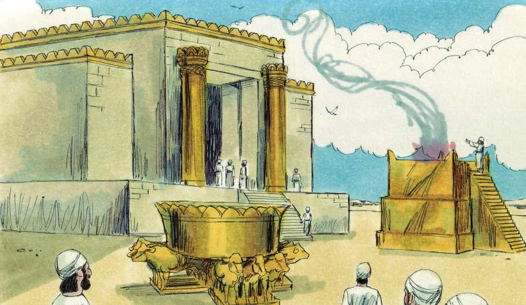 Bible lesson solomon builds temple and prays kings