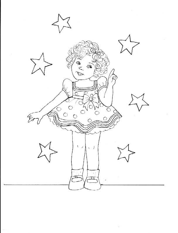 Shirley temple coloring pages
