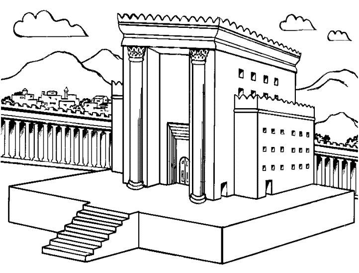 Image result for coloring pages solomons temple furniture solomons temple bible coloring pages bible story crafts