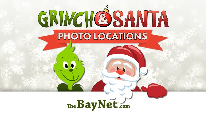 The grinch santa are ing to southern maryland